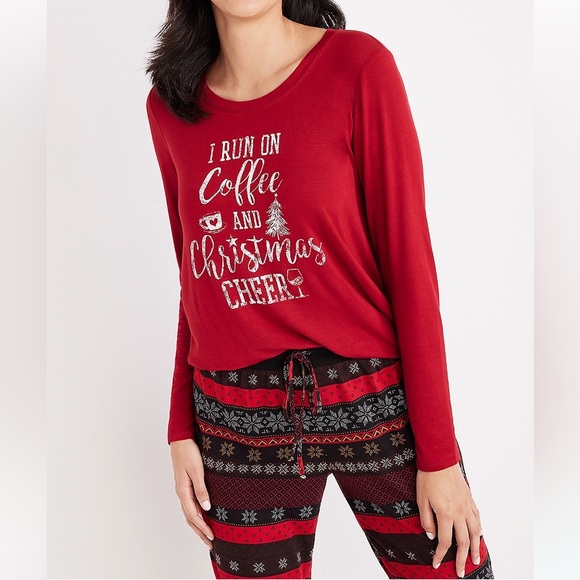 Maurices | Intimates &amp; Sleepwear | Coffee And Christmas Cheer Pajama ...